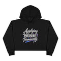 Applying Pressure Permanently Crop Hoodie
