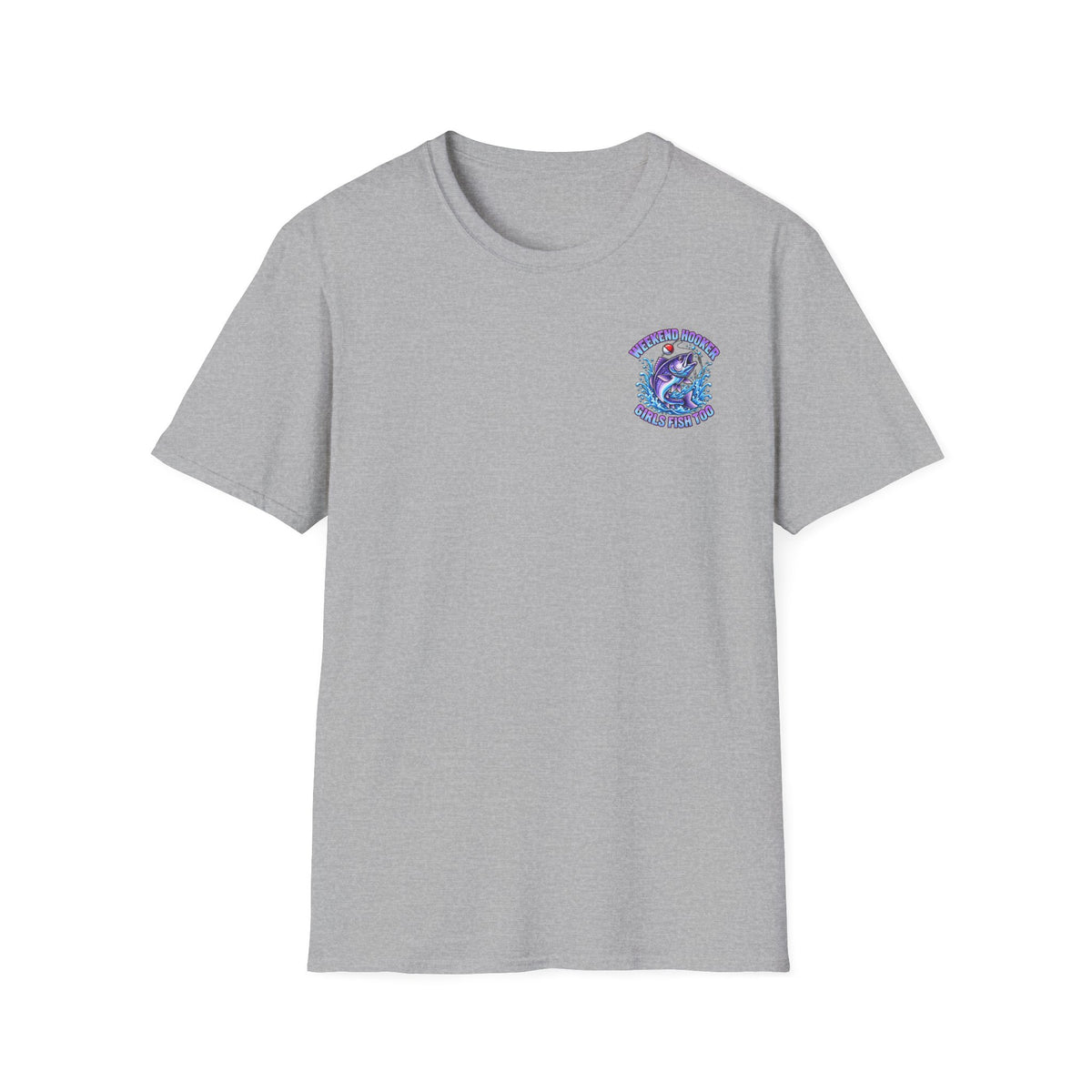 Girls Fish Too Women's Fishing T-Shirt | Weekend Hooker Tee
