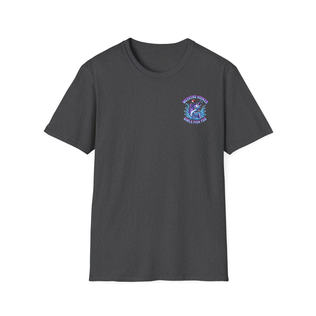 Girls Fish Too Women's Fishing T-Shirt | Weekend Hooker Tee