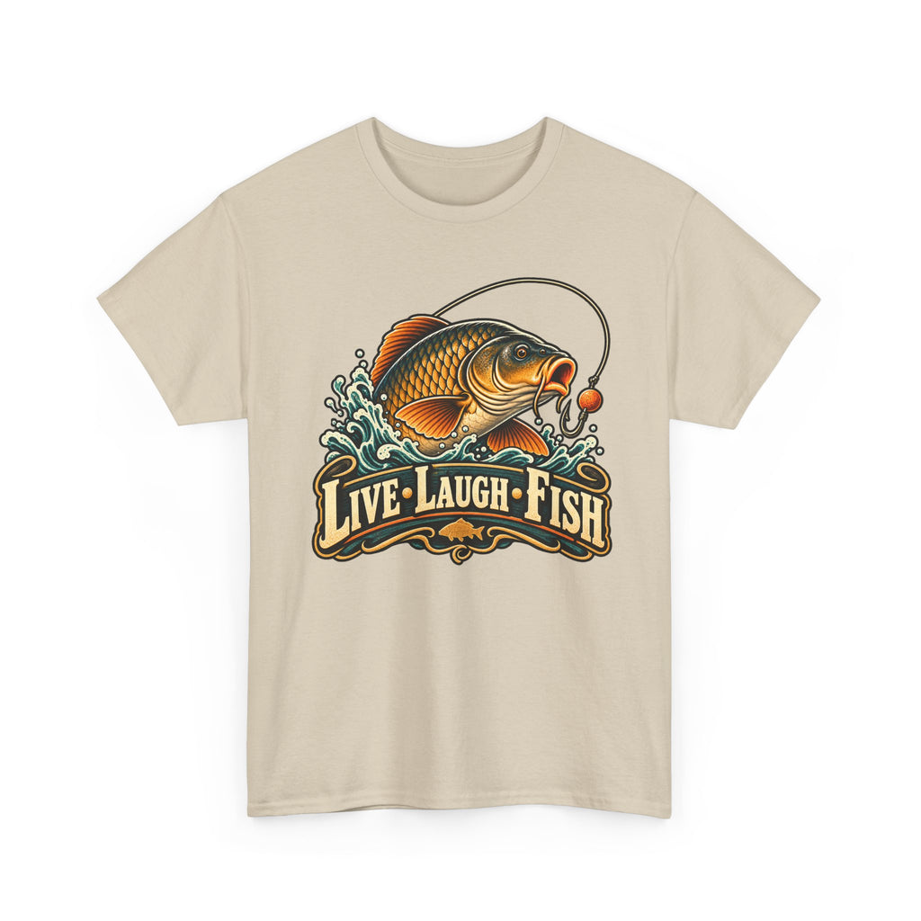 Live Laugh Fish Fishing T-Shirt