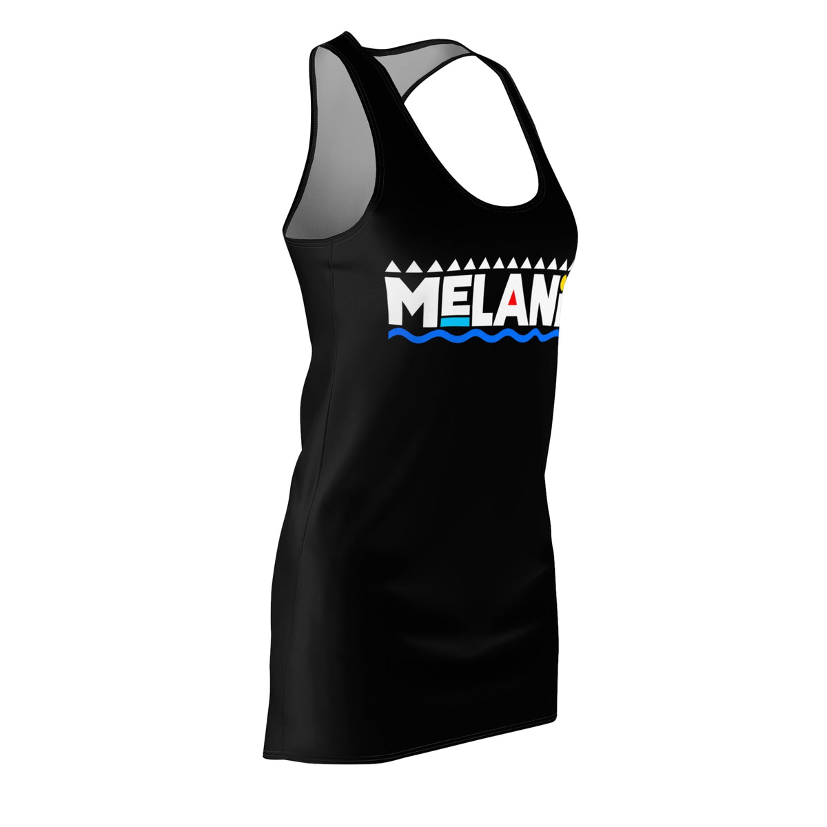 Melanin Script Dress | Racerback Dress