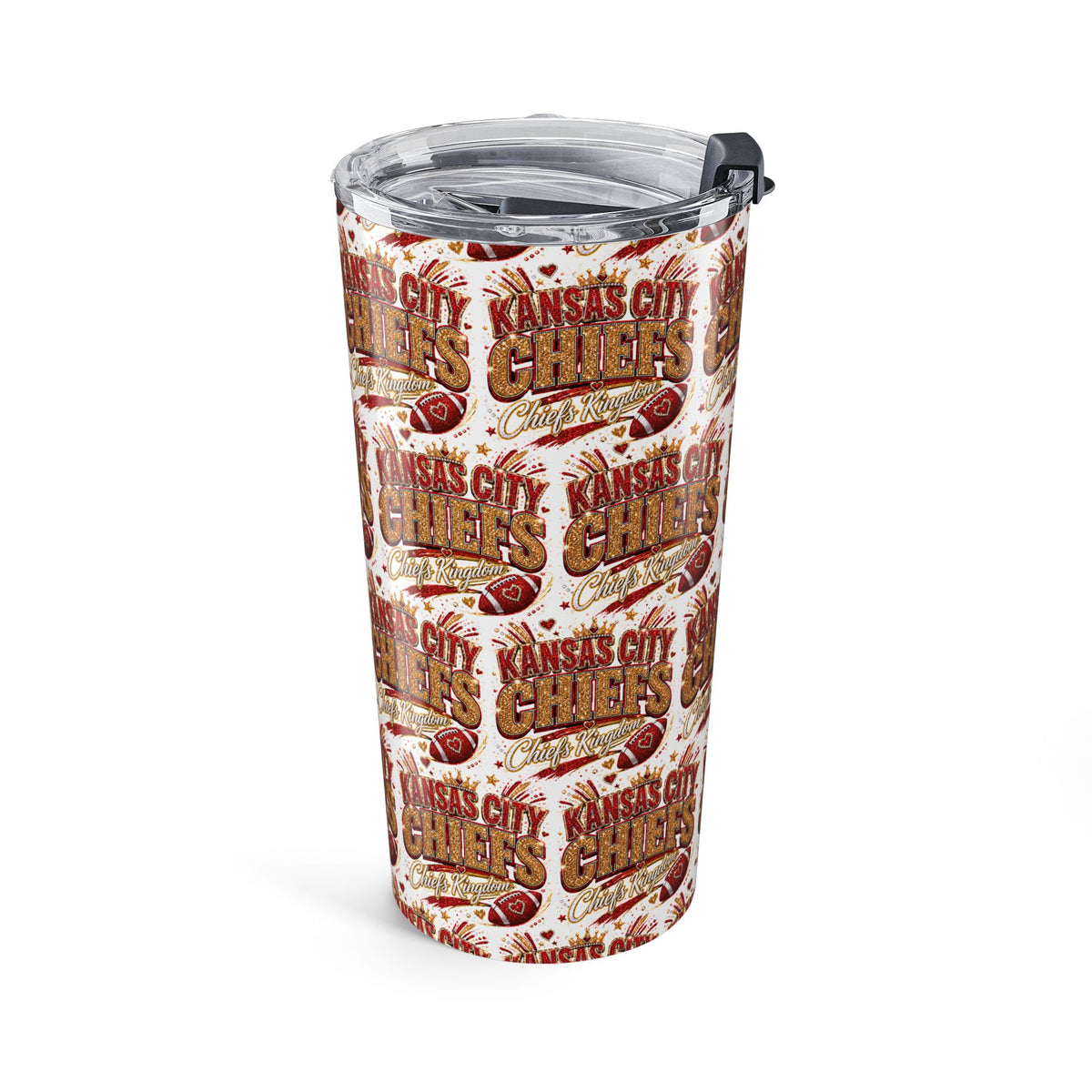 Kansas City Chiefs Fan Girl Tumbler 20oz