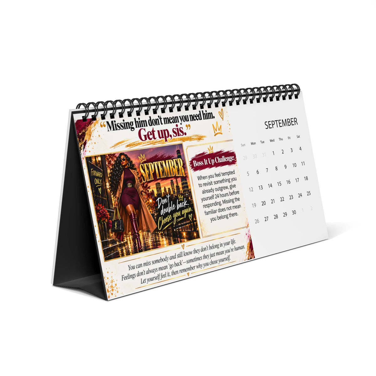 Because This Year It’s All About Me desktop calendar | 2027