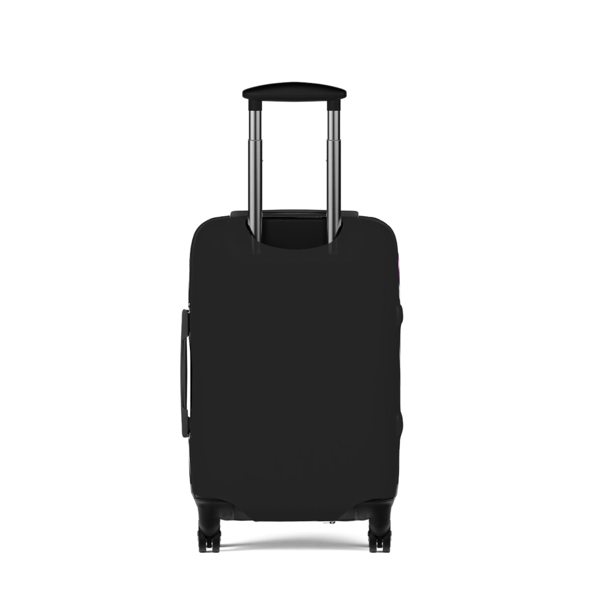 Purple Zebra Print Luggage Cover