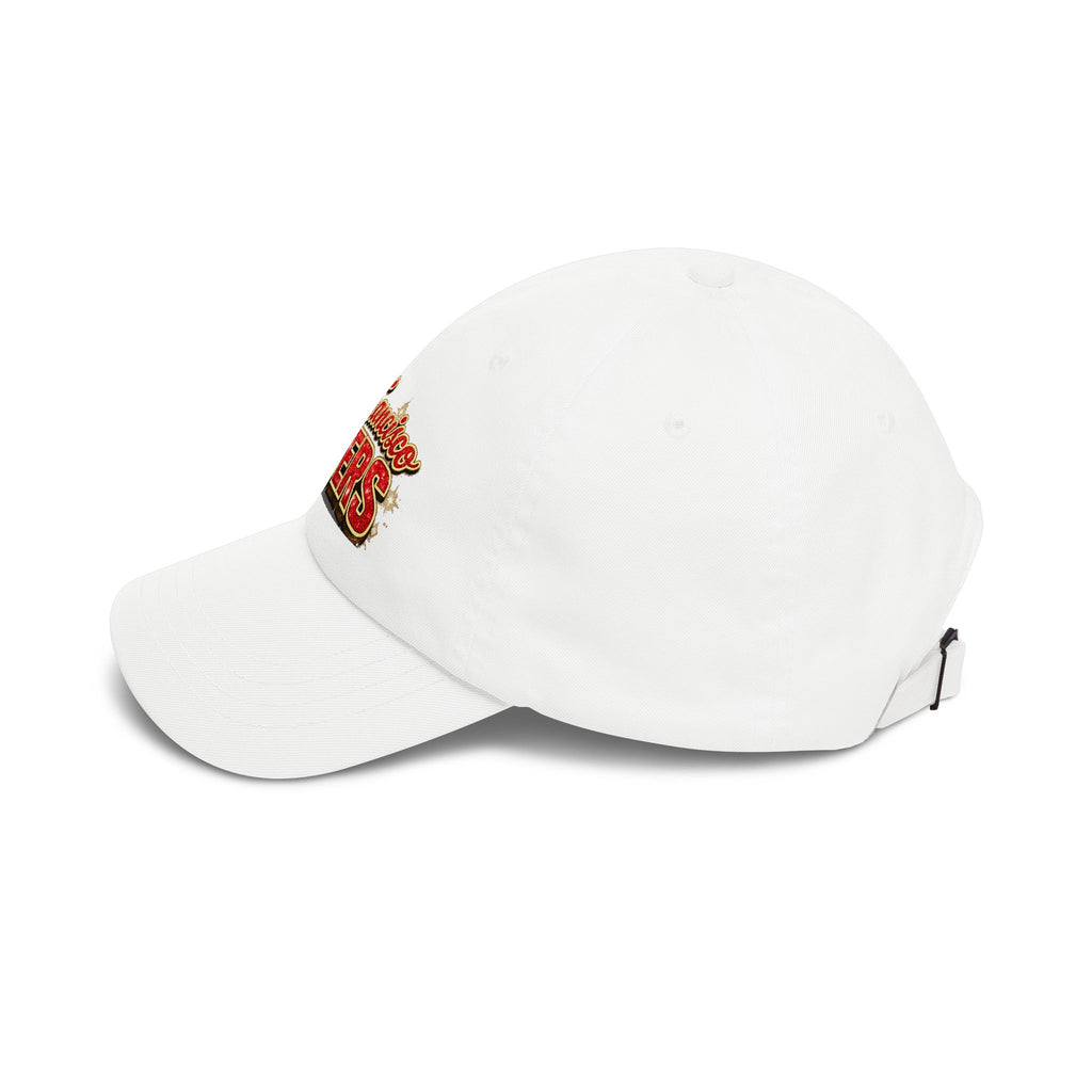 San Francisco 49ers Fan Girl Dad Cap — Vintage Script Sports Baseball Hat