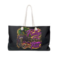 Weekender Bag — "Pretty. Packed. Paid." Luxe Travel Tote for Glam Getaways