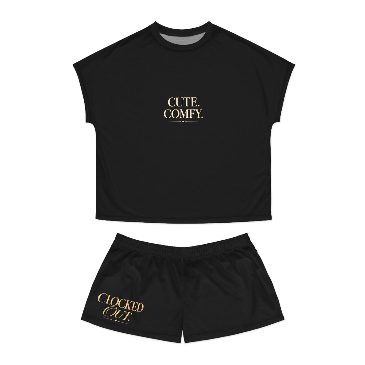 Cute Comfy Pajama Set | Women's Short Pajama Set