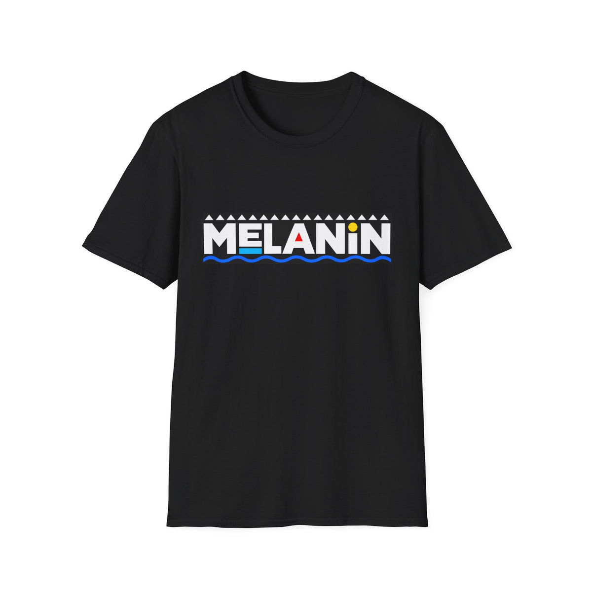 Melanin Block Letter Unisex T-Shirt
