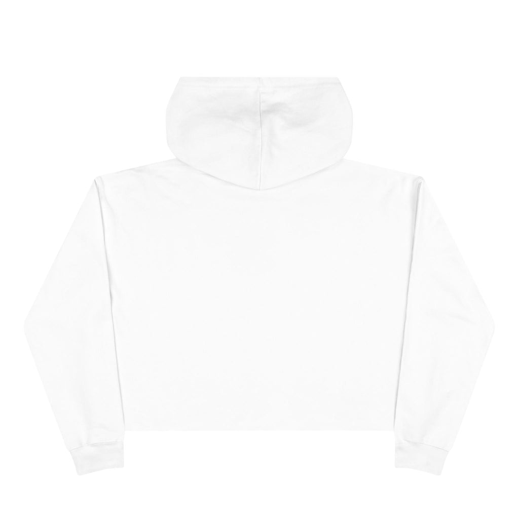 Brown Beautiful & Built Different Crop Hoodie | Empowerment Graphic