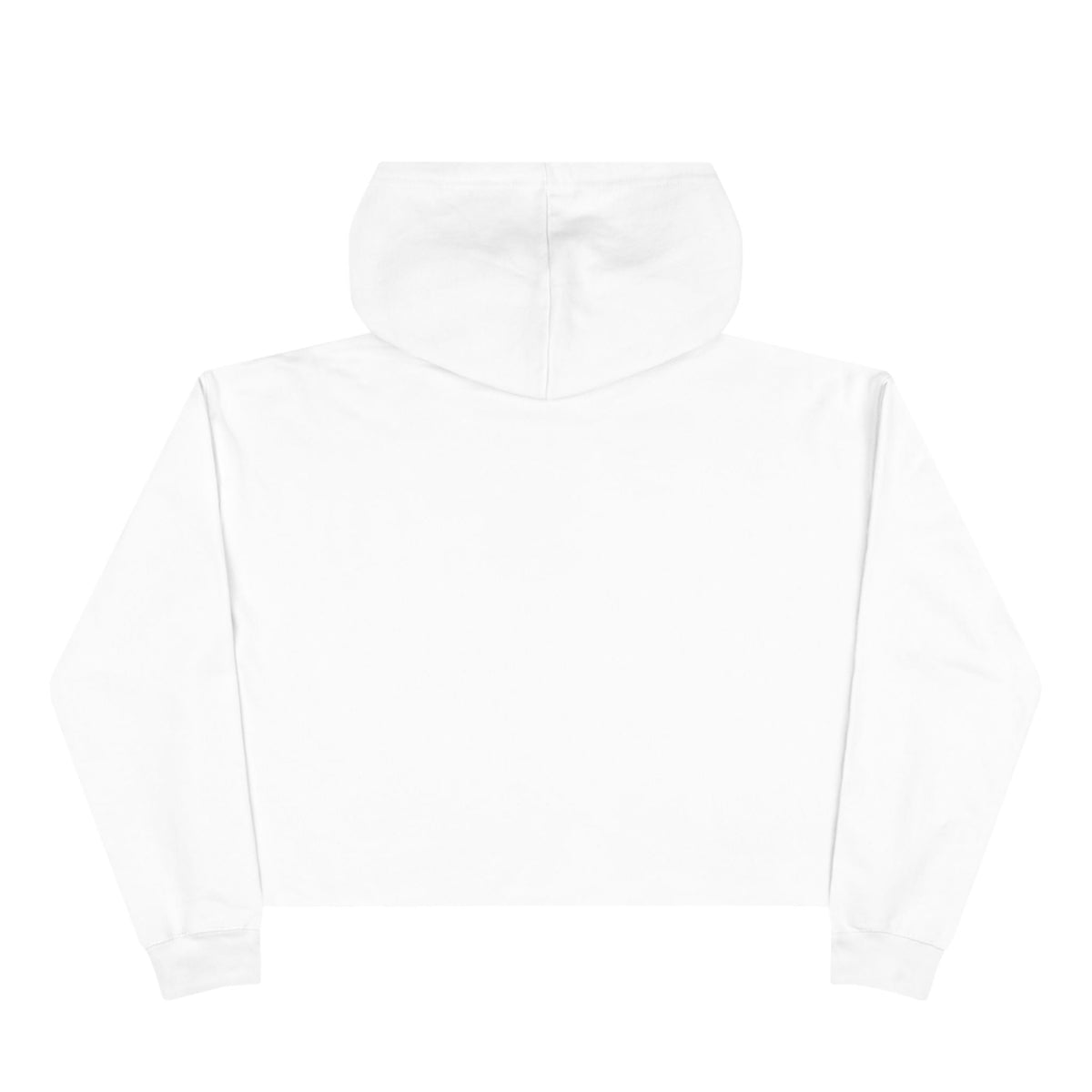 Brown Beautiful & Built Different Crop Hoodie | Empowerment Graphic