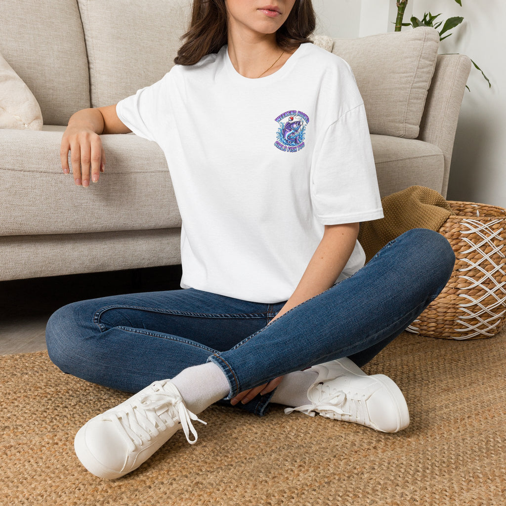 Girls Fish Too Women's Fishing T-Shirt | Weekend Hooker Tee
