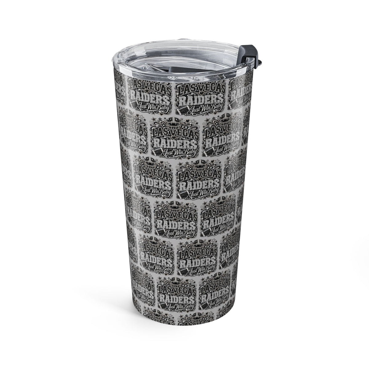 Raiders Fan Girl Tumbler 20oz