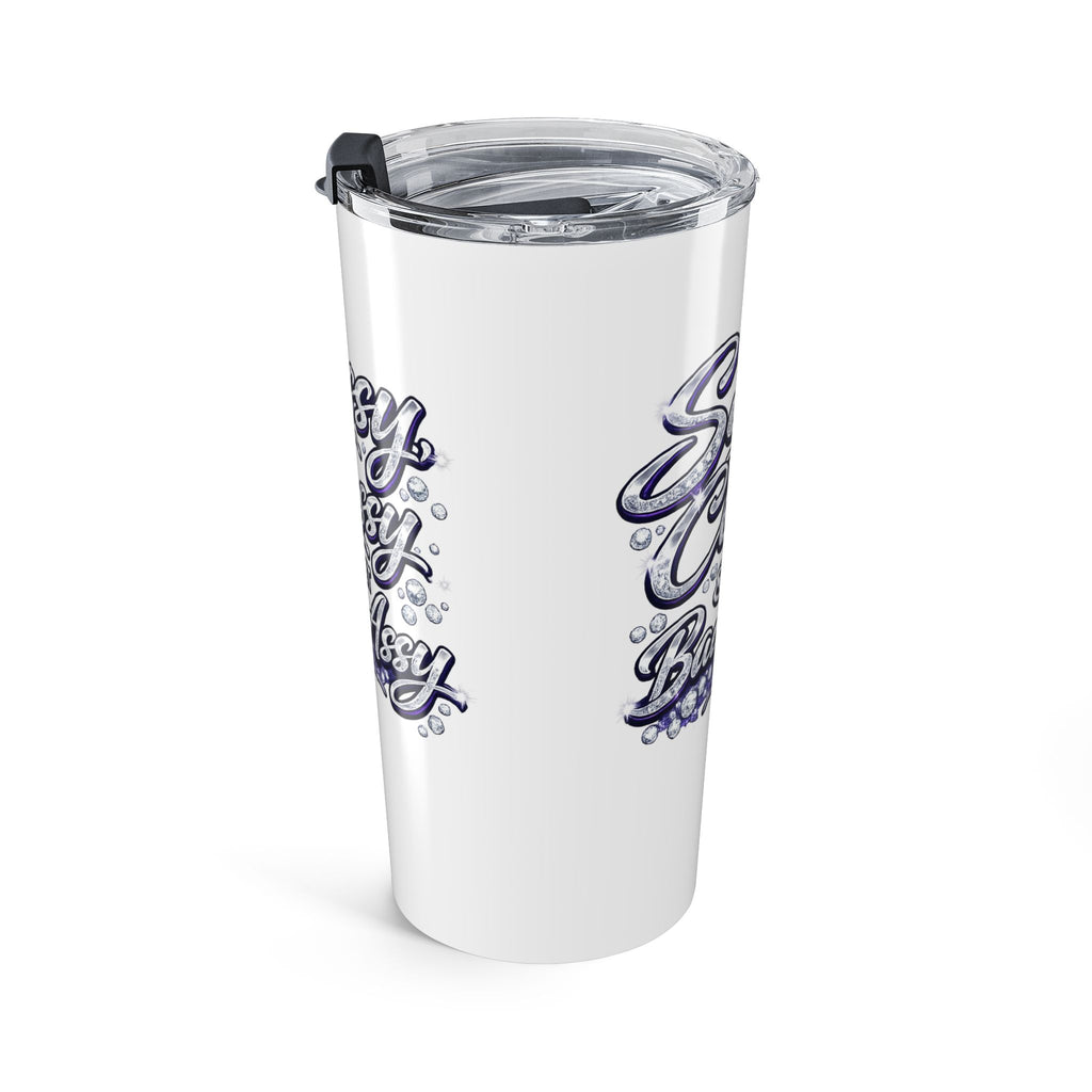 Sassy Classy Script Tumbler 20oz | Bubble Lettering
