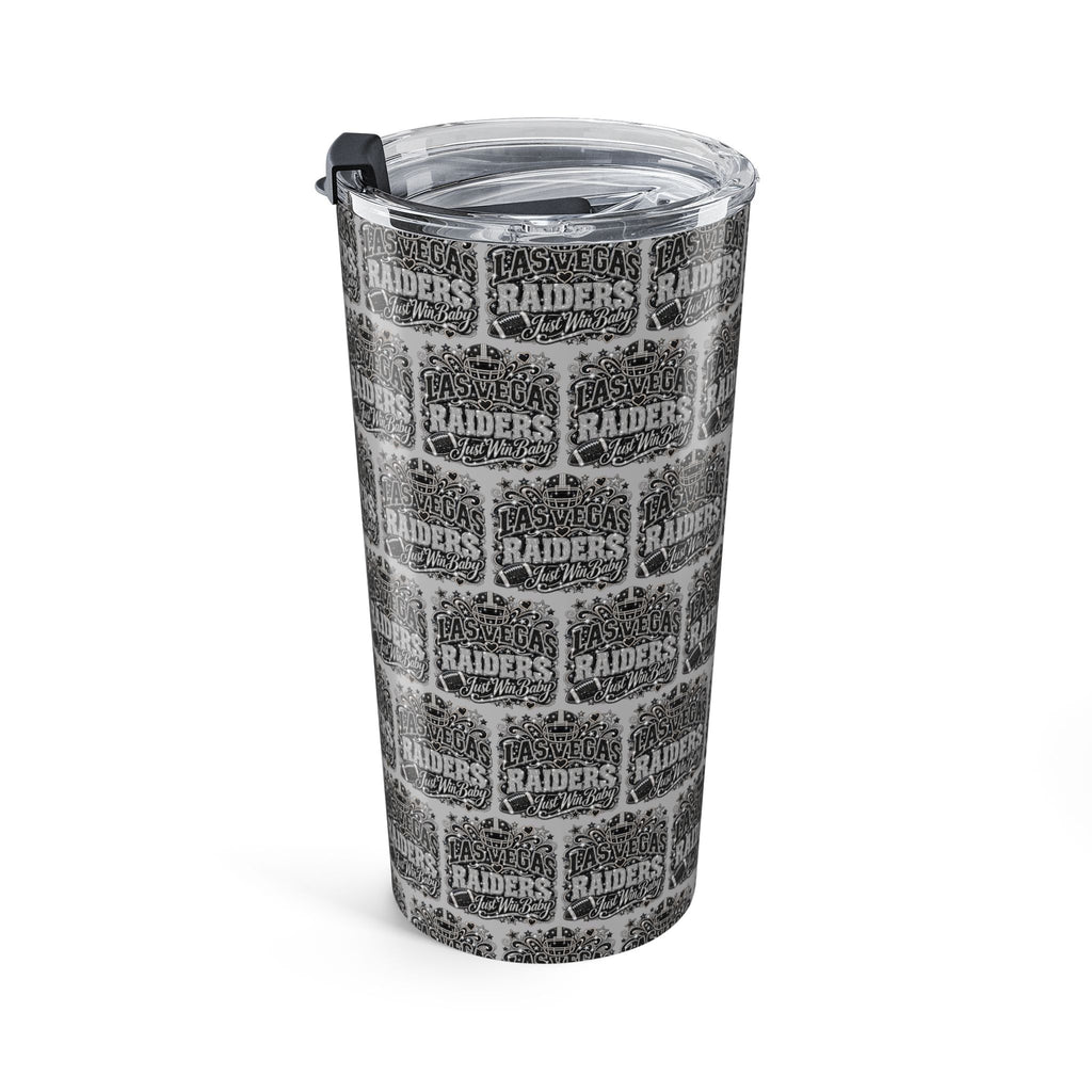 Raiders Fan Girl Tumbler 20oz