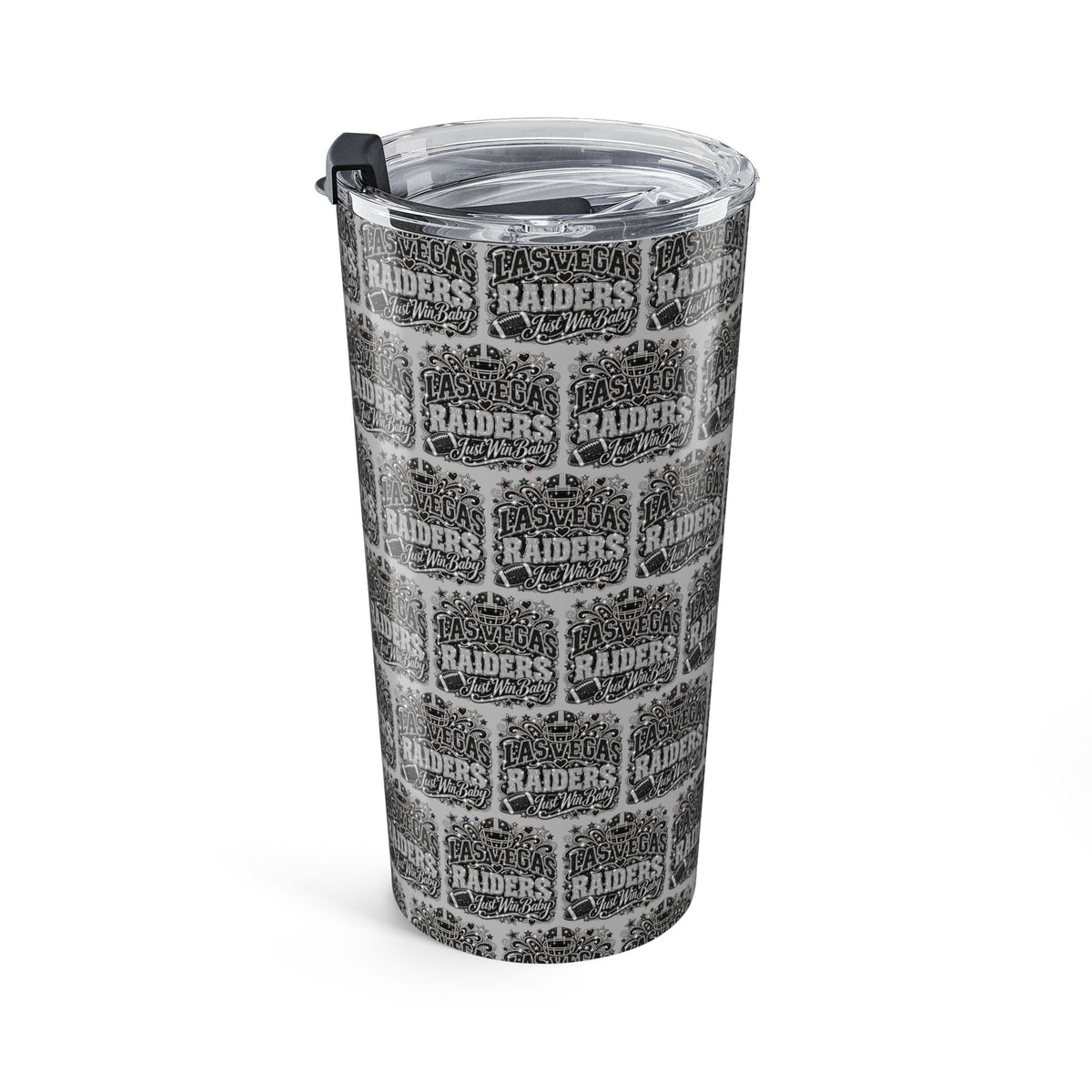 Raiders Fan Girl Tumbler 20oz