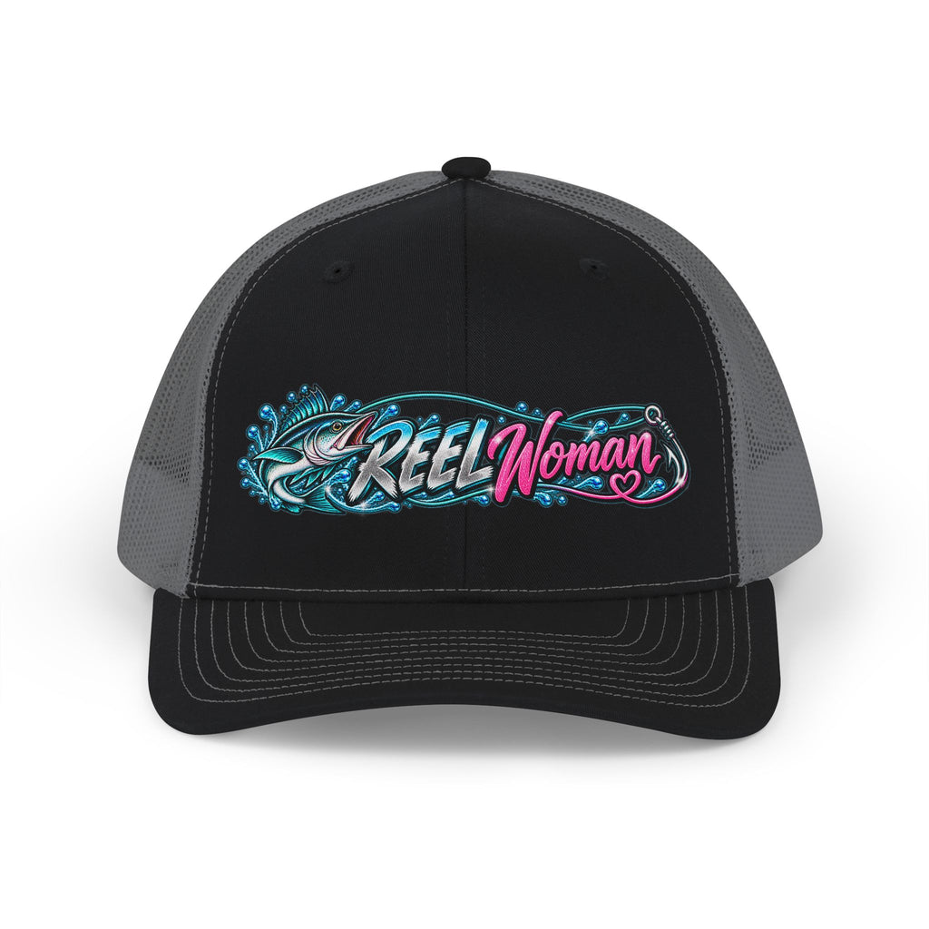 Reel Woman Trucker Cap – Women’s Fishing Snapback Hat