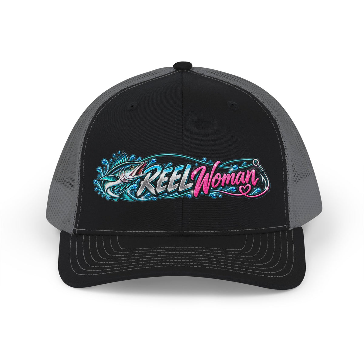 Reel Woman Trucker Cap – Women’s Fishing Snapback Hat