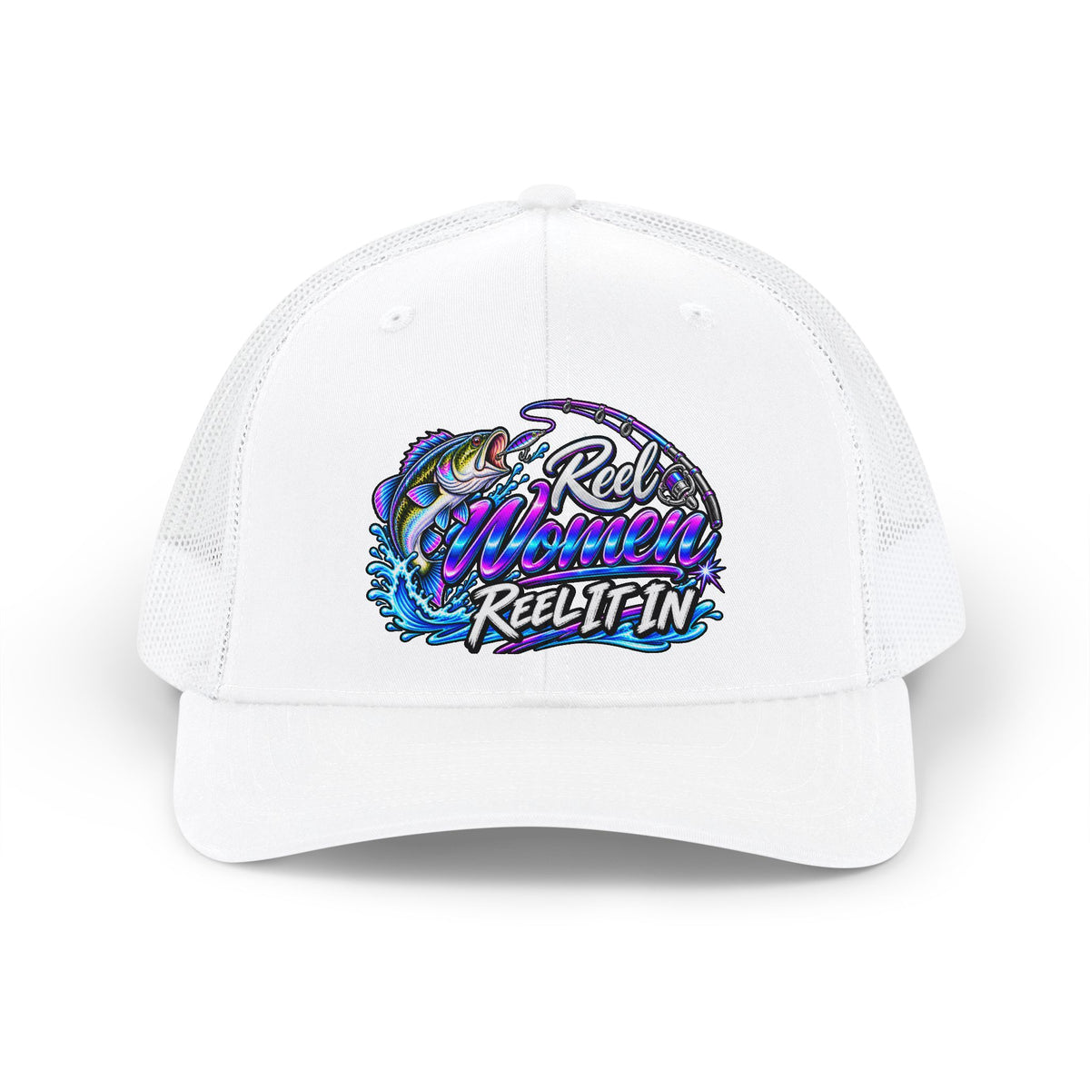 Reel Women Reel It In Snapback Trucker Cap