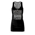 Las Vegas Raiders Fan Girl Graphic Racerback Dress | Football Team Dress
