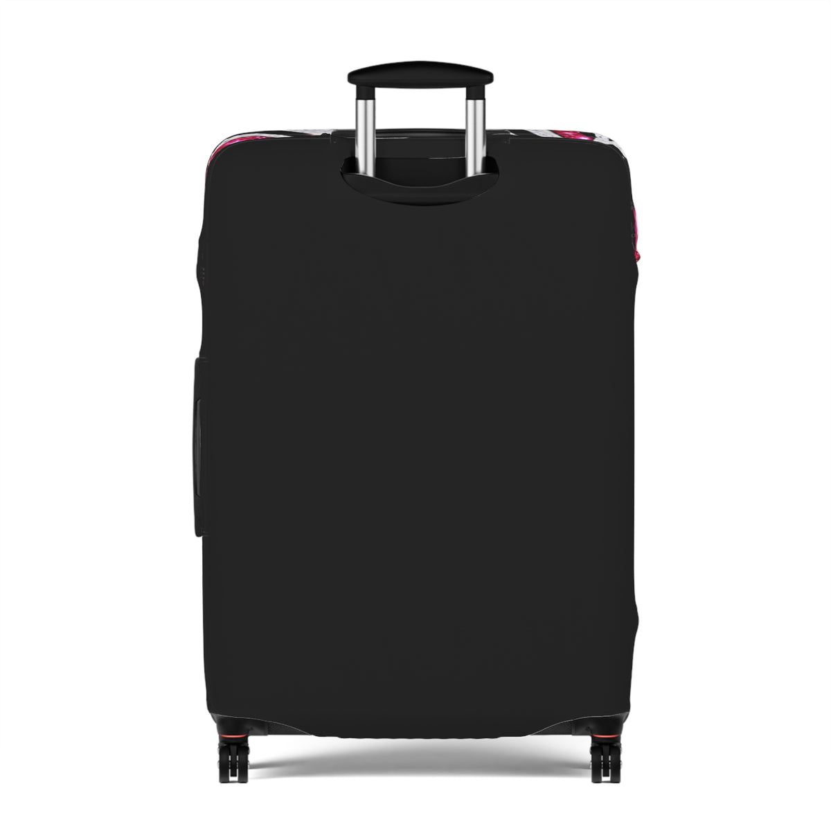 Pink Zebra Print Luggage Cover