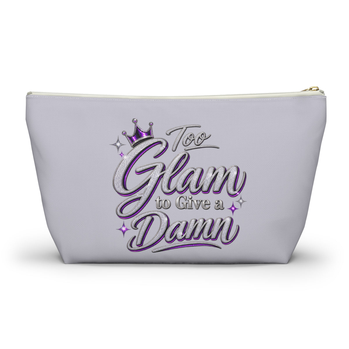 Too Glam to Give a Damn Accessory Pouch | Makeup Bag