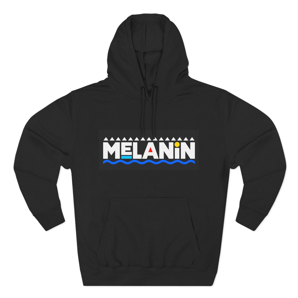 Melanin Text Unisex Graphic Hoodie