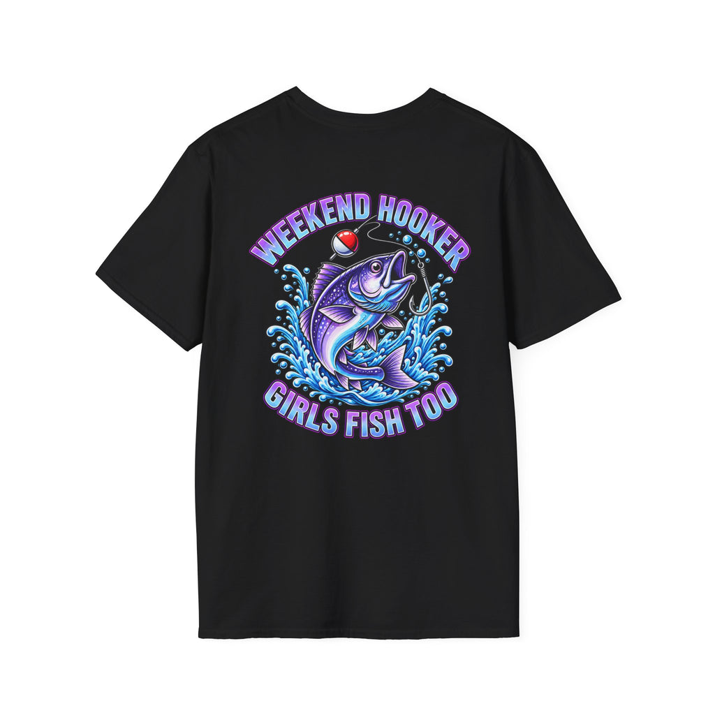 Girls Fish Too Women's Fishing T-Shirt | Weekend Hooker Tee