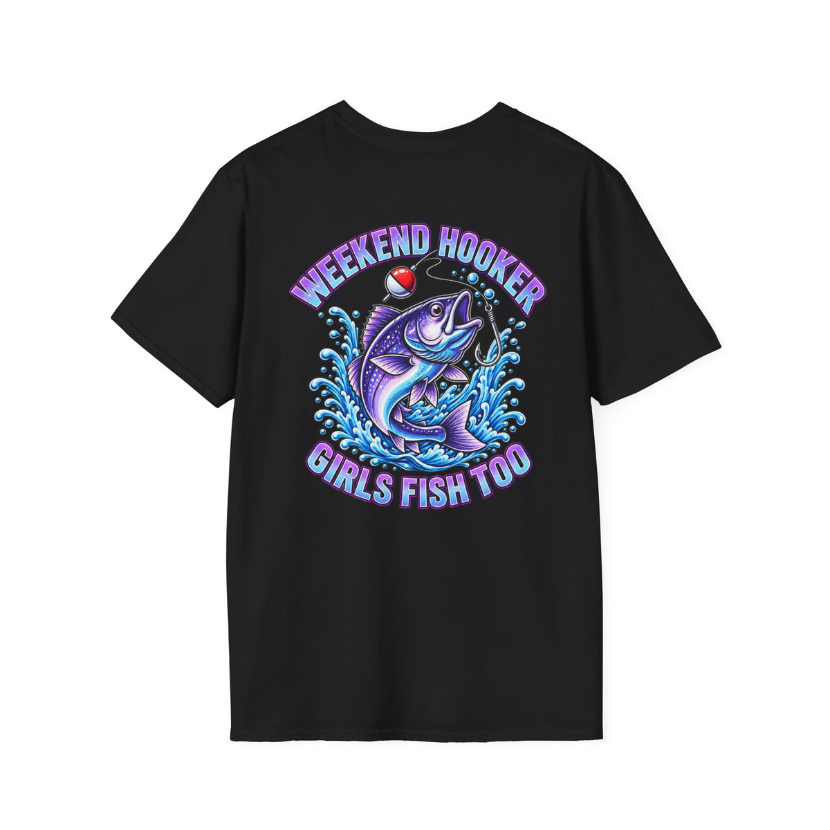 Girls Fish Too Women's Fishing T-Shirt | Weekend Hooker Tee