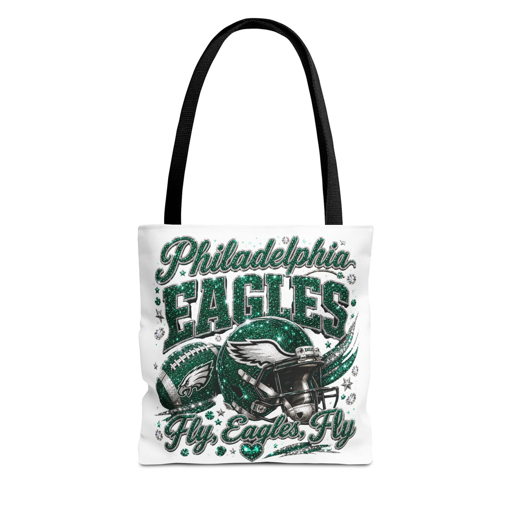 Philadelphia Eagles Fan Girl Tote Bag — Fly Eagles Fly Graphic Tote