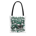 Philadelphia Eagles Fan Girl Tote Bag — Fly Eagles Fly Graphic Tote