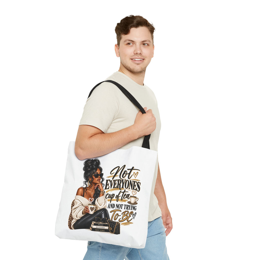 Not Everyone's Cup of Tea tote bag