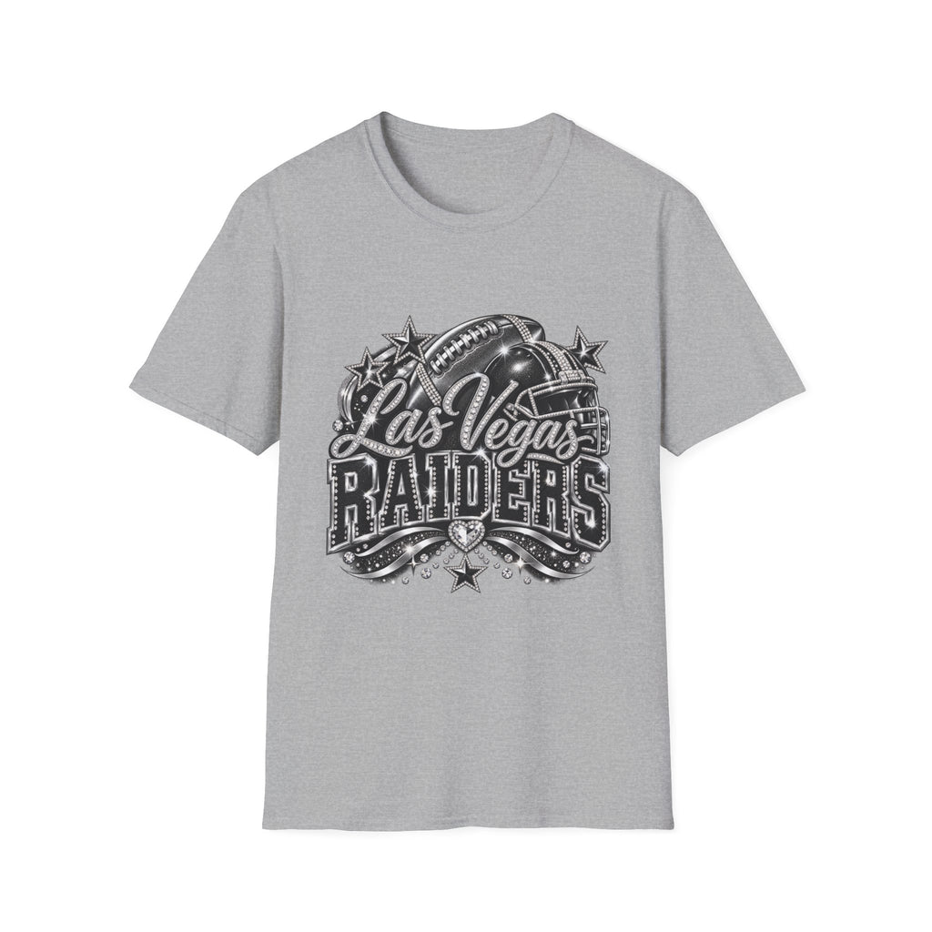 Las Vegas Raiders  Fan Girl Football T-Shirt