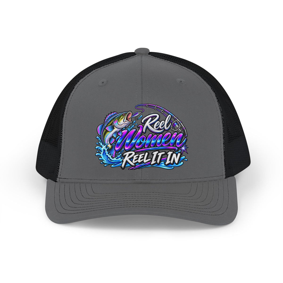 Reel Women Reel It In Snapback Trucker Cap