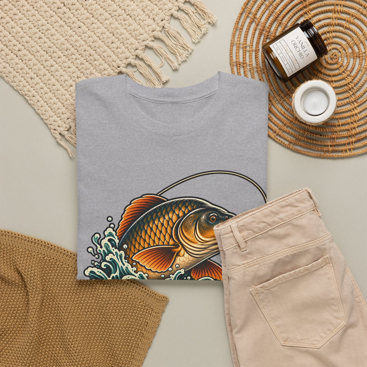 Live Laugh Fish Fishing T-Shirt