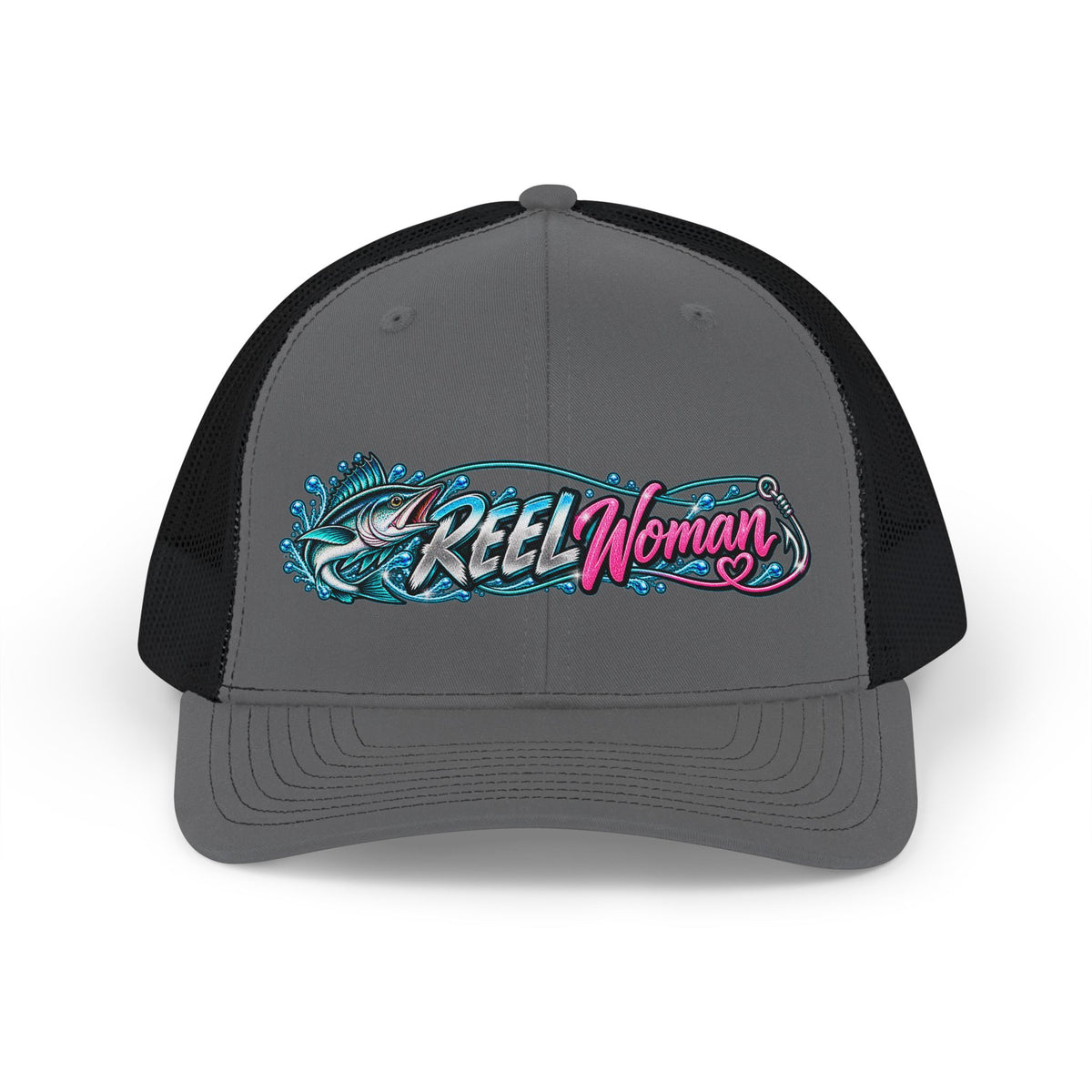 Reel Woman Trucker Cap – Women’s Fishing Snapback Hat