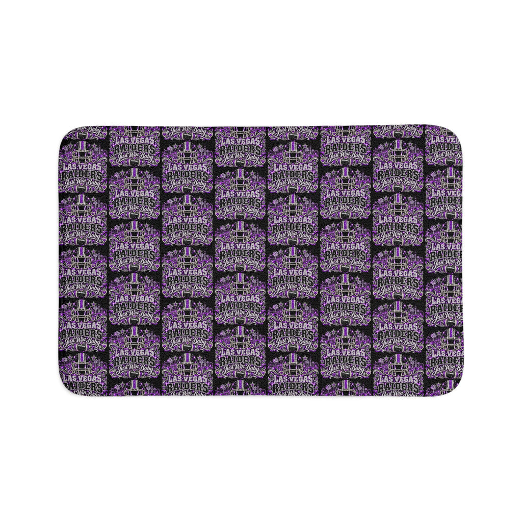Las Vegas Raiders Fan Girl Bath Mat Set | 3-Piece Bathroom Rugs
