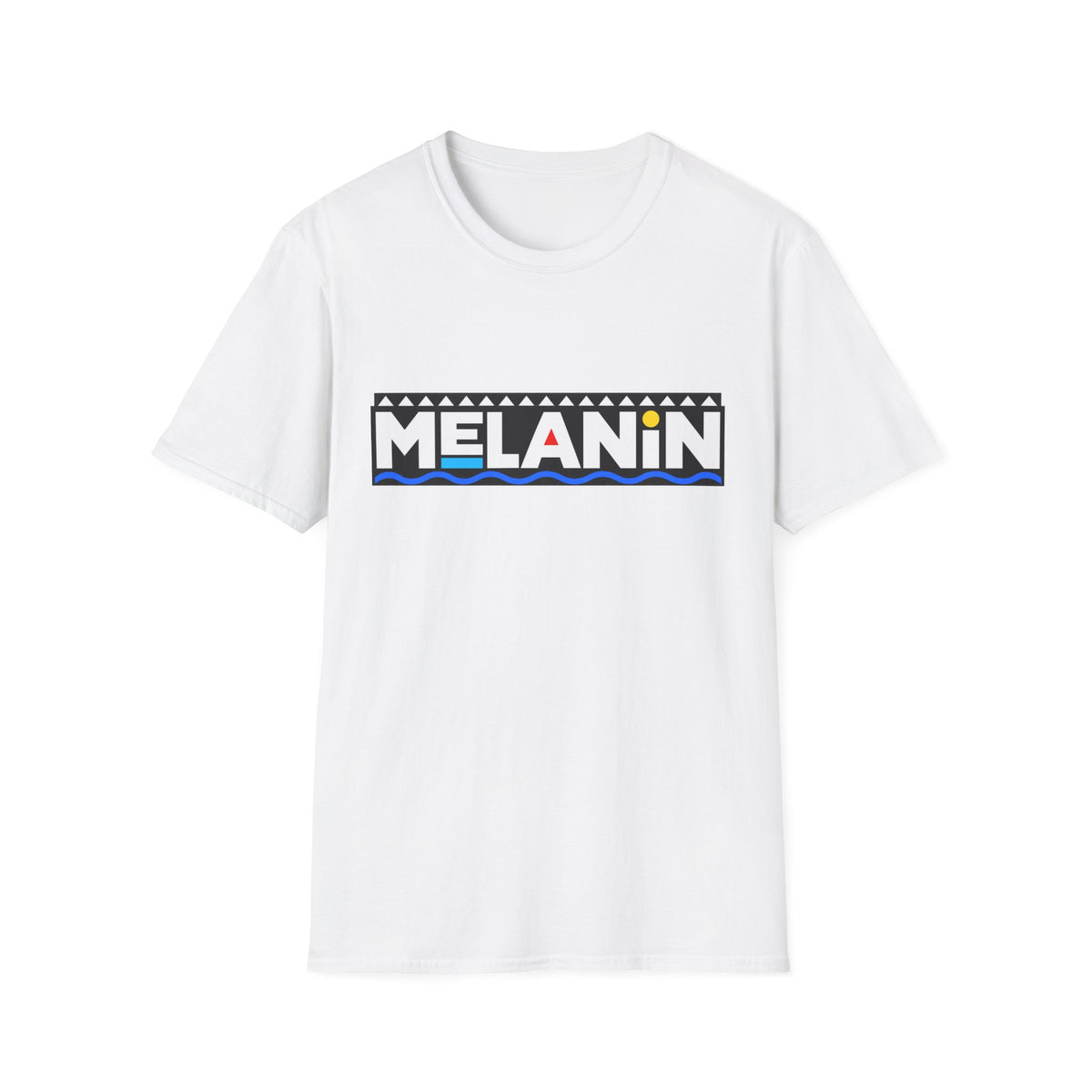 Melanin Block Letter Unisex T-Shirt