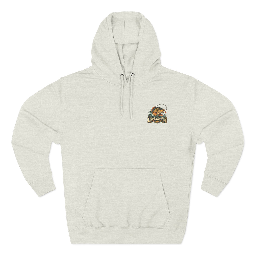 Carp-e-Diem Live Laugh Fish Fishing Hoodie