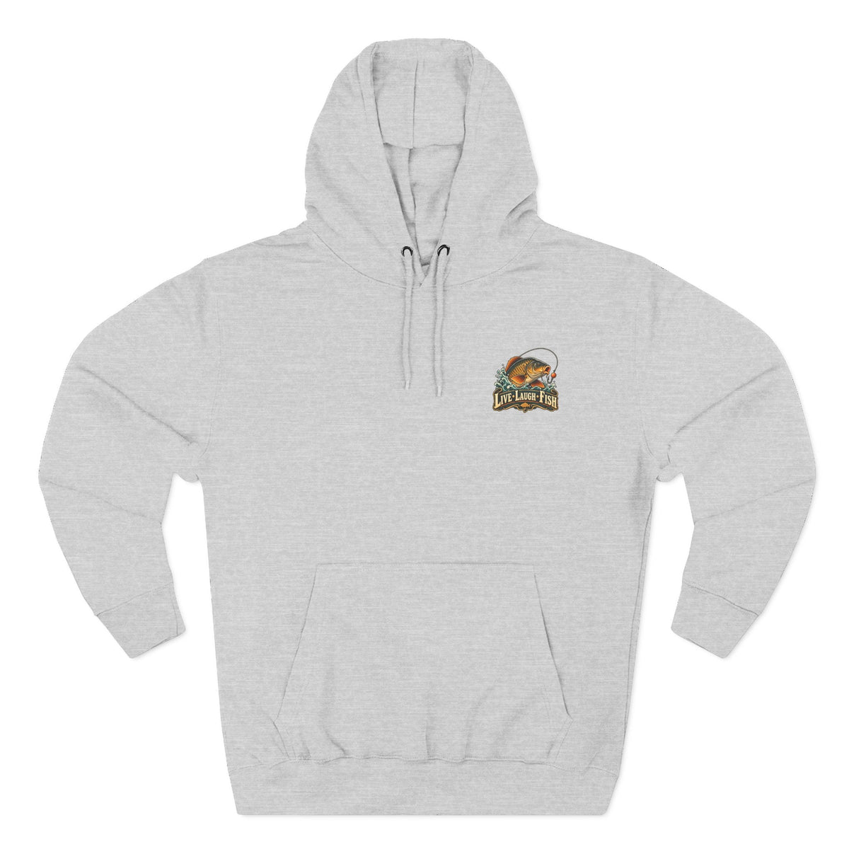 Carp-e-Diem Live Laugh Fish Fishing Hoodie