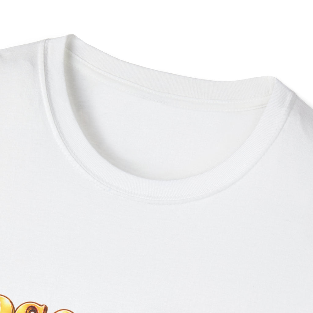 Absolutely Not T-Shirt — Retro Gold Script Graphic Tee