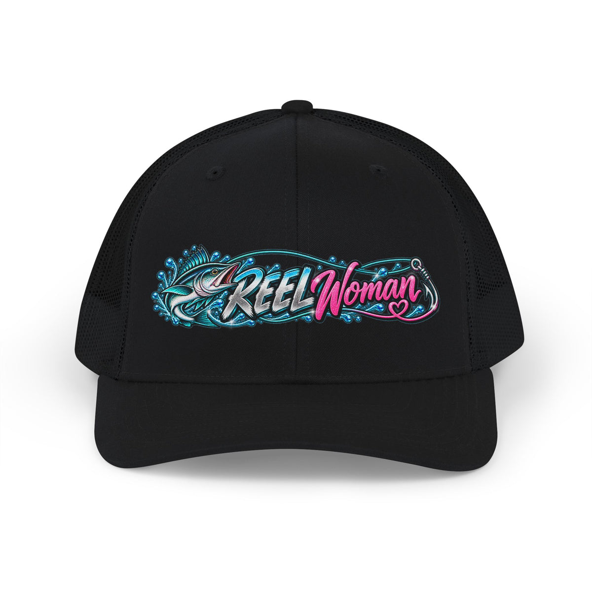 Reel Woman Trucker Cap – Women’s Fishing Snapback Hat