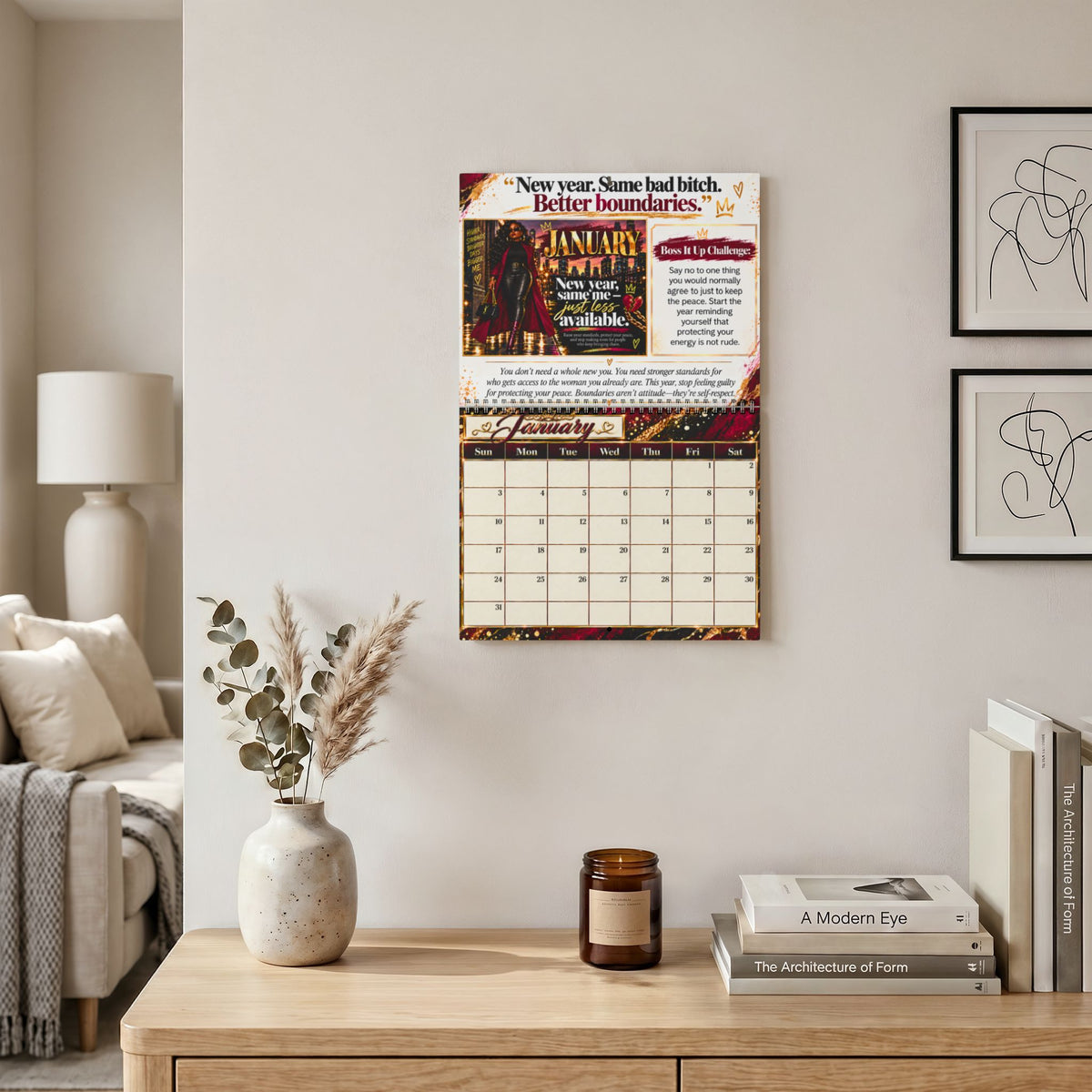 Because This Year It's All About Me Wall Calendar |  2027