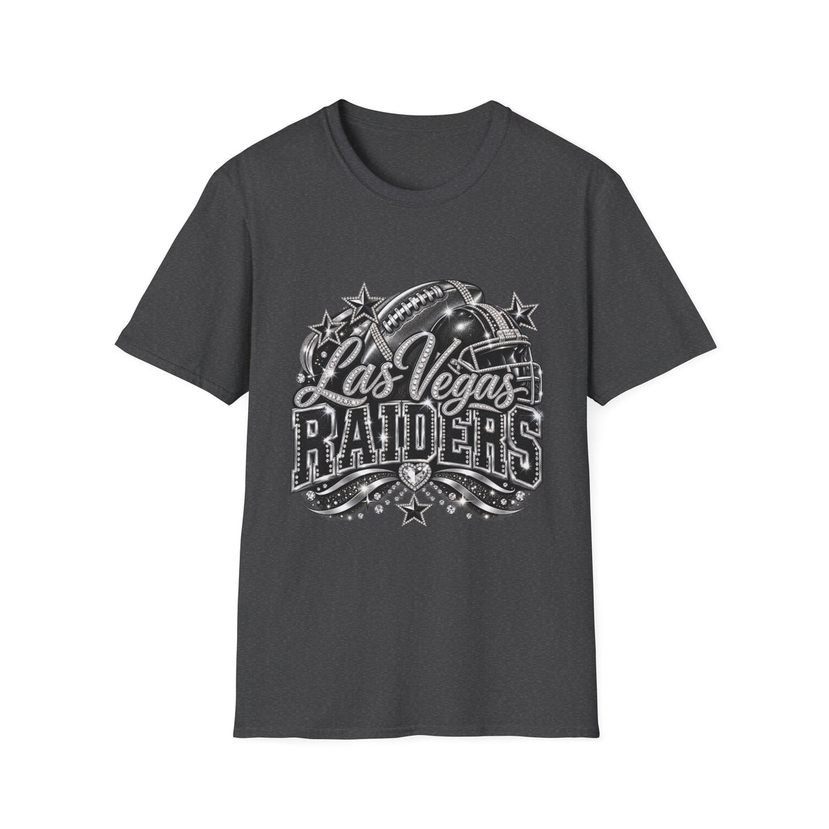 Las Vegas Raiders  Fan Girl Football T-Shirt