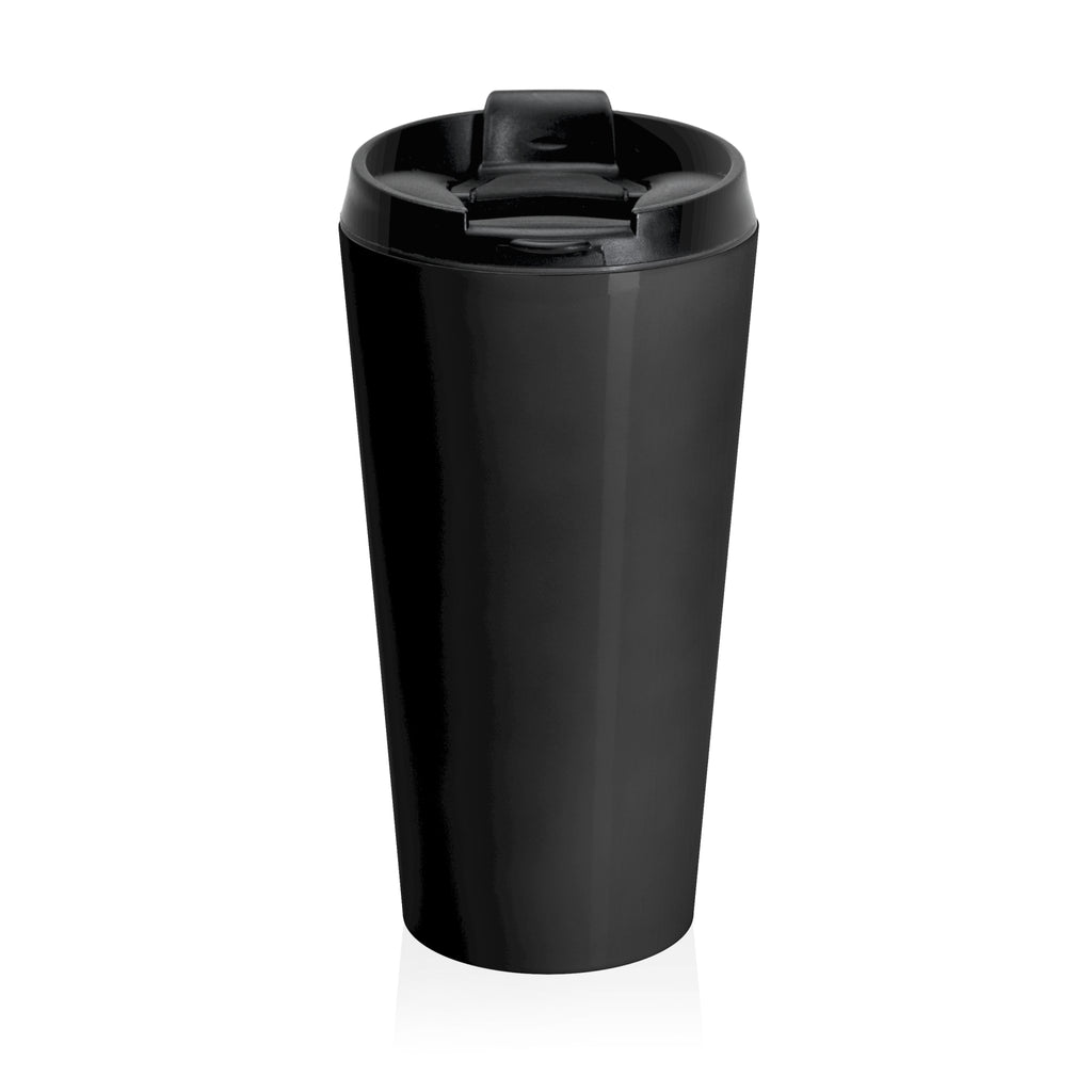 Straight Outta F's To Give Stainless Steel Travel Mug | Pink Text