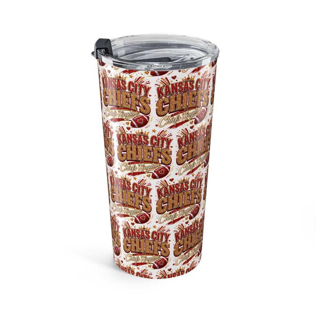 Kansas City Chiefs Fan Girl Tumbler 20oz