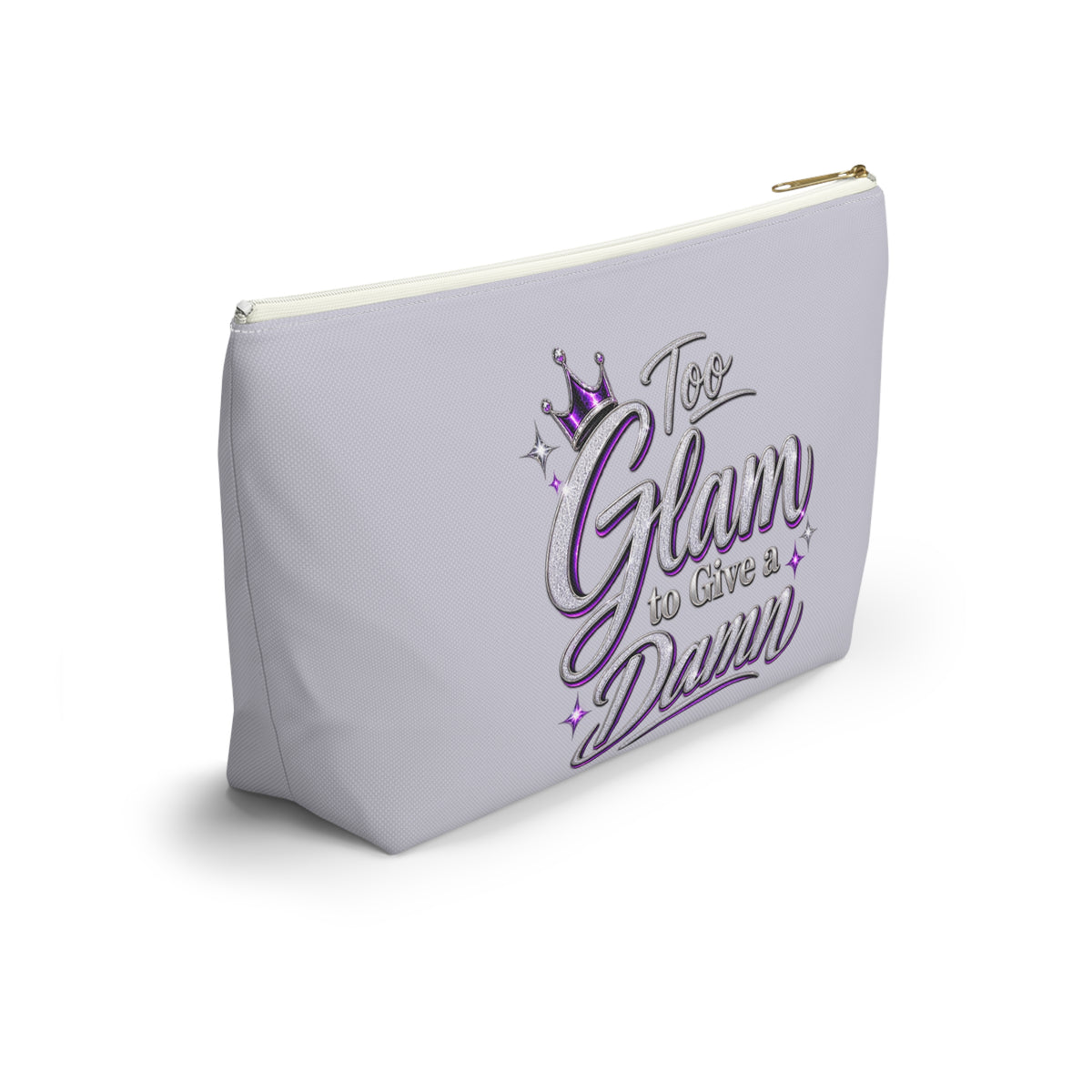 Too Glam to Give a Damn Accessory Pouch | Makeup Bag