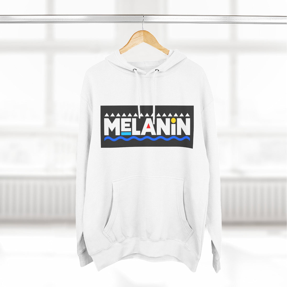 Melanin Text Unisex Graphic Hoodie