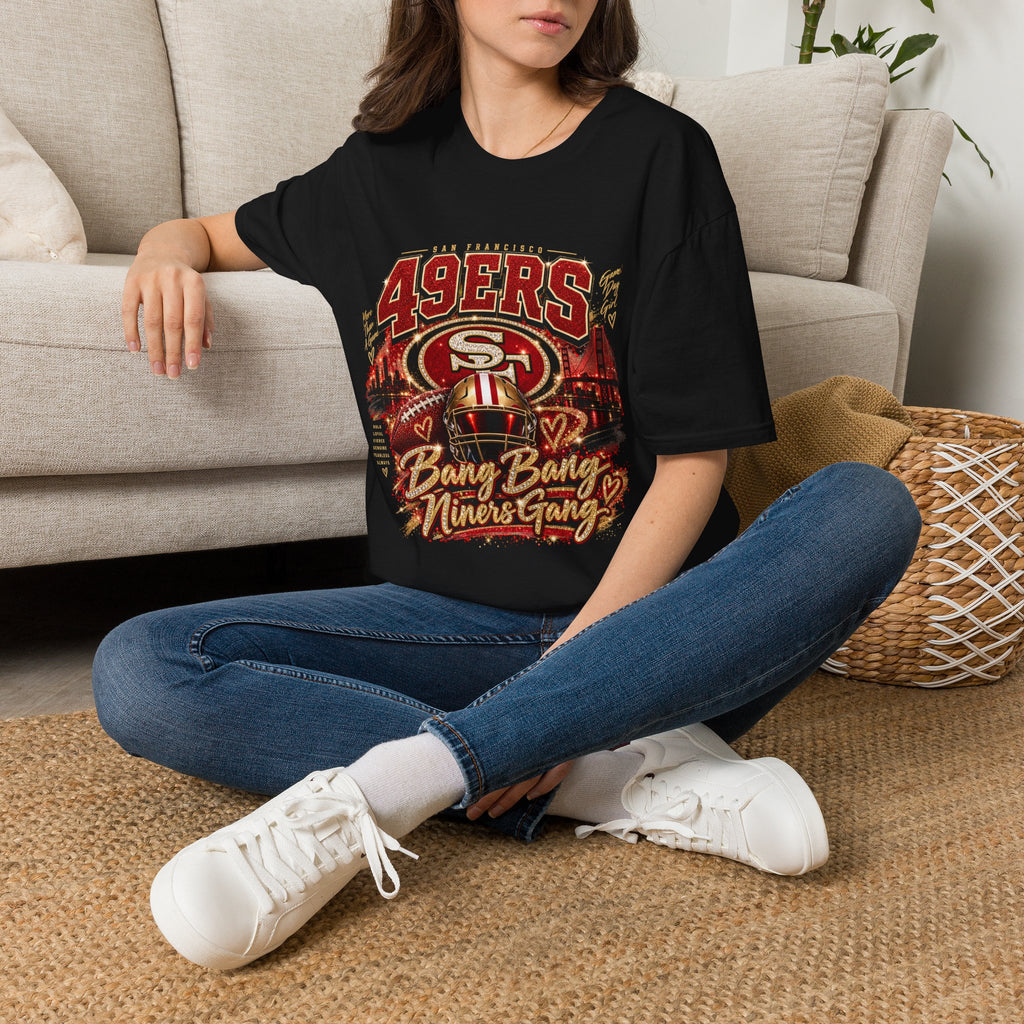 49ERS Fan Girl T‑Shirt — Bay Area Niners Fan Tee