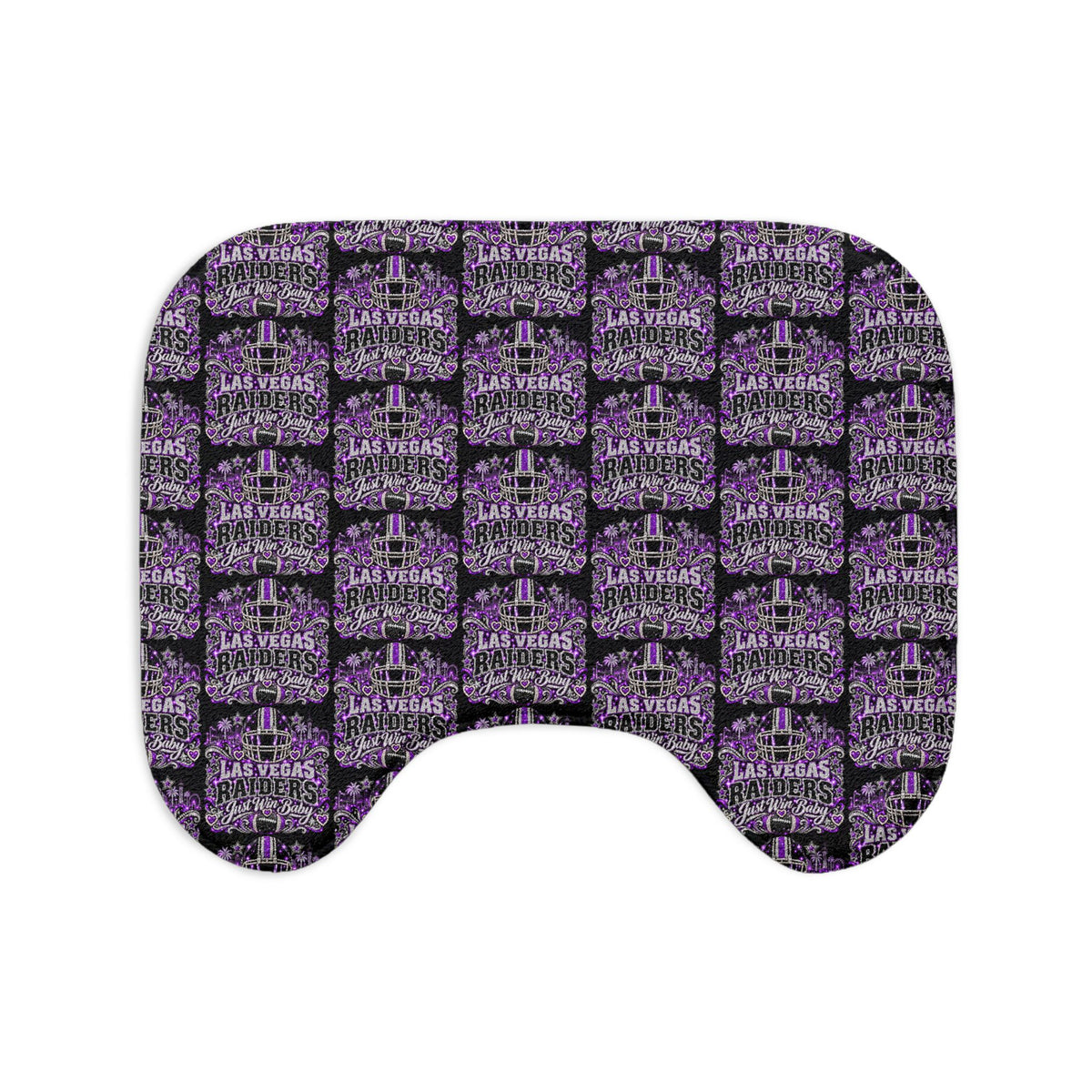 Las Vegas Raiders Fan Girl Bath Mat Set | 3-Piece Bathroom Rugs