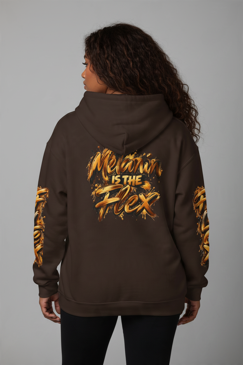 Melanin Is the Flex Graphic Hoodie